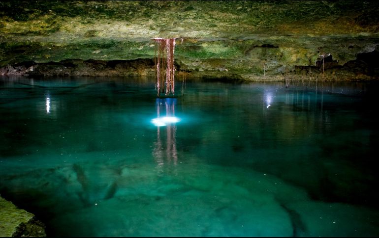 Es muy raro que los cenotes aparezcan dentro de viviendas. NTX/ARCHIVO