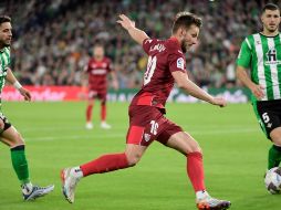 Será el 2 de agosto cuando se dispute en Guadalajara el Derbi de Sevilla, por primera vez fuera de España. AFP / ARCHIVO