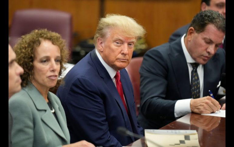 Donald Trump dio una entrevista para Fox News. EFE