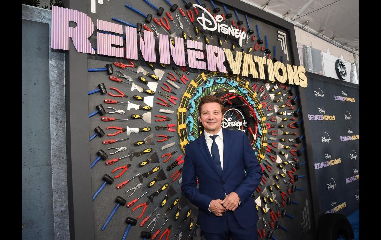 Jeremy Renner asistió al estreno mundial de la serie original de Disney+ “Proyecto Renner”. ESPECIAL/FRANK MICELOTTA-PICTUREGROUP PARA DISNEY.