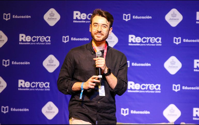 José Luis Crespo, dueño del canal en YouTube “QuantumFracture” estuvo presente en Talent Land. EL INFROMADOR/ ARTURO NAVARRO
