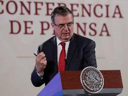 Marcelo Ebrard emitió las declaraciones al inicio de una reunión con representantes de Estados Unidos para abordar temas de narcotráfico, inmigración y seguridad. SUN/ARCHIVO