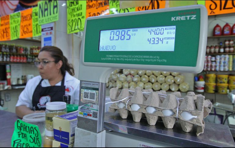 Se prevé que las presiones inflacionarias continúen disminuyendo hacia delante. EL INFORMADOR/ARCHIVO