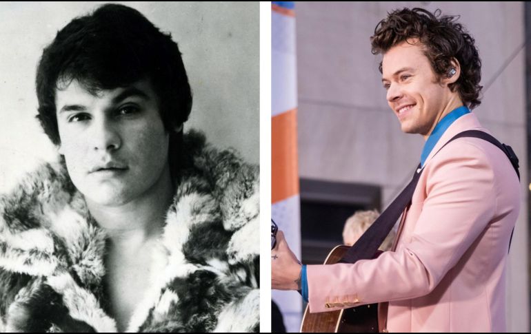 ¿Le copió? Encuentran similitudes entre Juan Gabriel y Harry Styles