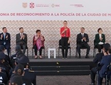 La Jefa de Gobierno de la CDMX no dejó pasar la oportunidad de agradecer a los uniformados por su gran labor. CORTESÍA