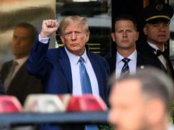 Trump también está siendo investigado por sus intentos para anular su derrota en las elecciones de 2020. AFP