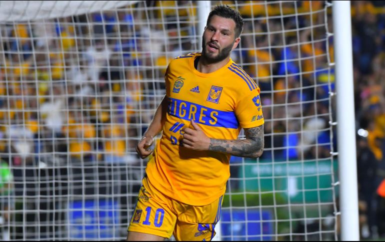 El delantero francés André-Pierre Gignac firmó un doblete. IMAGO7/Juan Ovalle