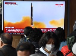 Corea del Norte lanzó el misil el jueves. GETTY IMAGES