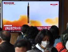 Corea del Norte lanzó el misil el jueves. GETTY IMAGES