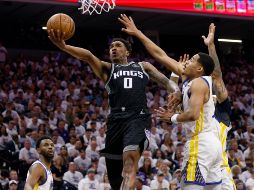 Sacramento vivió una noche mágica e histórica, con un equipo que terminó tercero en el Oeste en la temporada regular y que busca el título de la NBA. EFE/J. Mabanglo