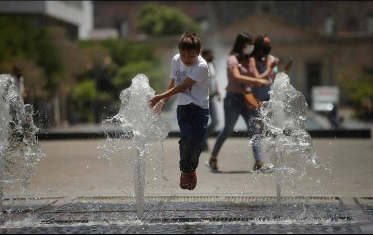 El calor se intensifica en Guadalajara. EL INFORMADOR/ ARCHIVO