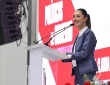 La jefa de Gobierno Claudia Sheinbaum acudió este domingo a Nuevo León. ESPECIAL