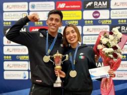 La dupla de Arceo y Padilla fueron quienes cerraron en el segundo lugar. ESPECIAL