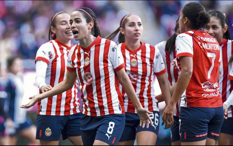 Aunque han tenido malos lapsos durante el campeonato, el cuadro del Rebaño femenil se mantiene en los primeros puestos de la Liga. IMAGO7