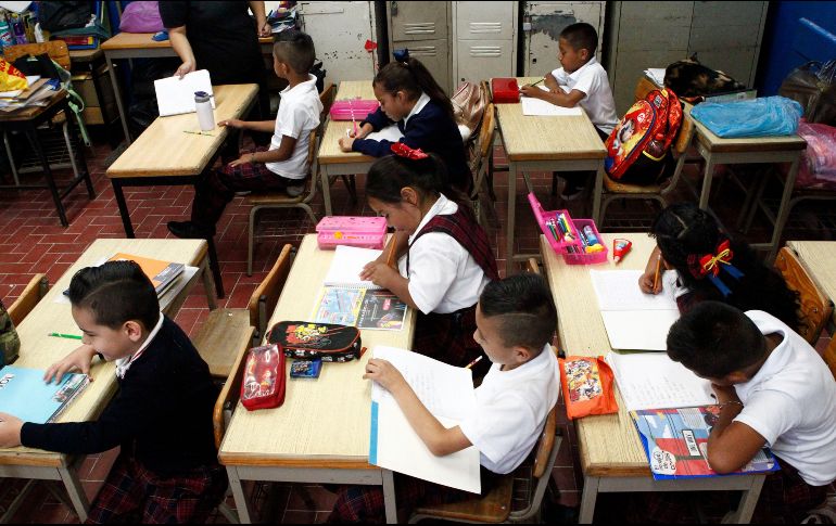 Tras el final del periodo vacacional regresan a las aulas un total de un millón 655 mil 489 estudiantes en Jalisco. EL INFORMADOR/ A. Camacho