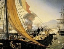 Francia aplicó un bloqueo del puerto mexicano de Veracruz durante casi un año a partir de 1838. INEHRM