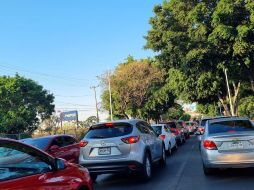 López Mateos. La vialidad se encuentra prácticamente colapsada debido al regreso a clases. EL INFORMADOR/E. Gómez