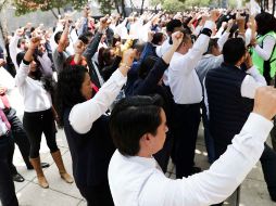 Con el simulacro, la UdeG pretende mejorar las acciones a tomar en casos de desastre natural. SUN/ARCHIVO
