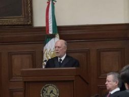 Ministro Juan Luis González Alcántara. ESPECIAL