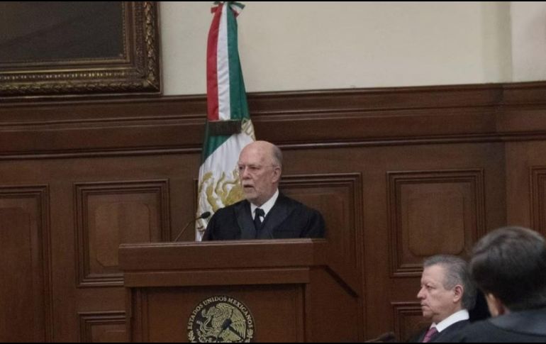 Ministro Juan Luis González Alcántara. ESPECIAL