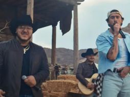 Hasta este martes ni Grupo Frontera ni el artista urbano se han pronunciado al respecto. YOUTUBE / Grupo Frontera