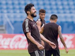 Aunque los actuales delanteros del Tri tienen claridad, Oribe Peralta considera que hay otros atacantes que pueden levantar la mano. IMAGO7