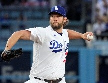 Clayton Kershaw recetó nueve ponches y rebasó a Mickey Lolich en el vigésimo segundo puesto de la lista de los pitchers con más abanicados en la historia, al llegar a 2.833. AP / M. J. Terrill