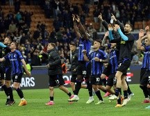 Benfica lo intentó mas no le alcanzó para superar al Inter de Milan. EFE/Mateo Bazzi