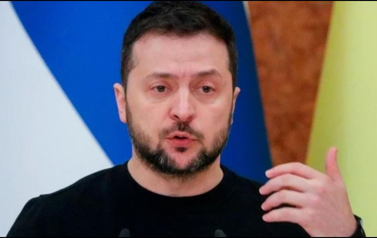 El presidente de Ucrania busca apoyo de México en el envío de armas a su país. ESPECIAL