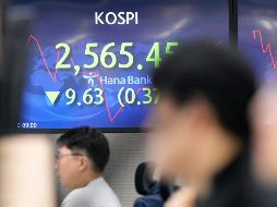 El único sector en verde era el de servicios públicos. AP/ARCHIVO