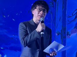 Makoto Shinkai en su visita a México. TWITTER/@SonyPicturesMX