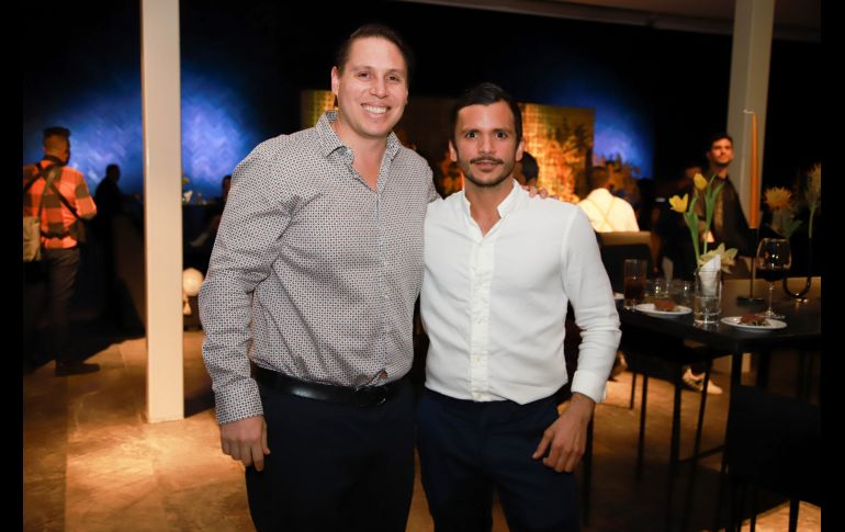 Emiliano González y Mauricio Hadad. GENTE BIEN JALISCO/Tony Martínez