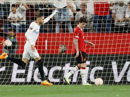En semifinales, el Sevilla se cruzará con la Juventus. EFE/José Vidal