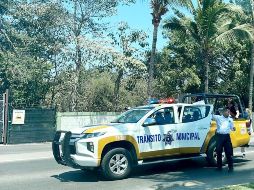 Los inconformes contra la verificación vehicular en Puerto Vallarta dicen que no saben en cuánto tiempo liberarán la vía. EL INFORMADOR / O. Álvarez