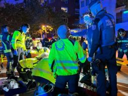 Los bomberos sofocaron el fuego. ESPECIAL