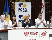 La sesión extraordinaria del Foro Plural se llevó a cabo en la Cámara de Comercio. EL INFORMADOR/ ALONSO CAMACHO
