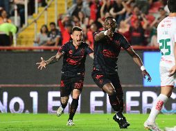 Una noche soñada para la línea de taque de los Zorros, en donde se confirmó el buen momento por el que atraviesa la dupla conformada por Ozziel Herrera y Julián Quiñones. IMAGO7