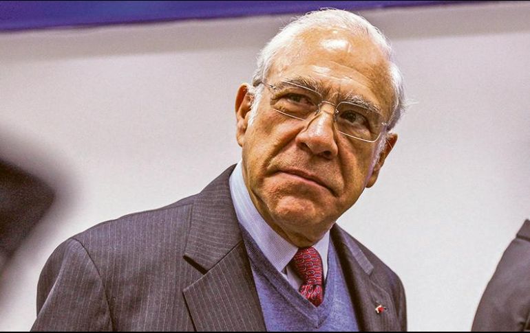 José Ángel Gurría, ex director de la OCDE. NOTIMEX