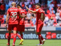 Toluca está dentro de los cuatro mejores del torneo, con 28 puntos. IMAGO7