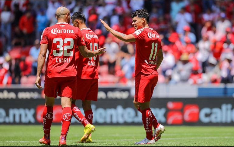 Toluca está dentro de los cuatro mejores del torneo, con 28 puntos. IMAGO7