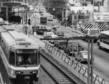 El Tren Ligero a principios de los 90. EL INFORMADOR/ ARCHIVO