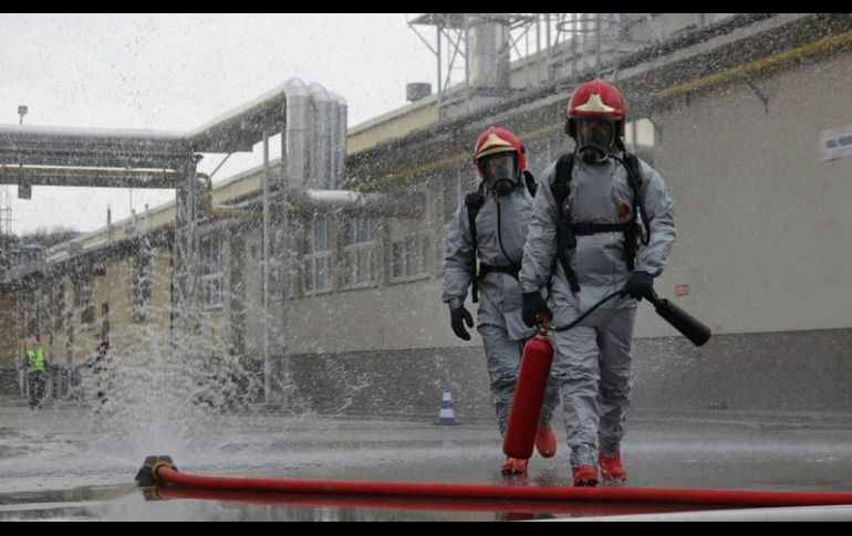 También evacuaron a 50 personas por la fuga de cloruro de metileno. SUN