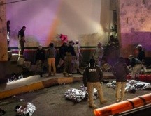 El 27 de marzo un pequeño grupo de migrantes prendió fuego a un colchón y el fuego se propagó. ESPECIAL