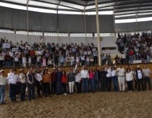 El Encuentro con organizaciones fue en el Lienzo Charro. ESPECIAL