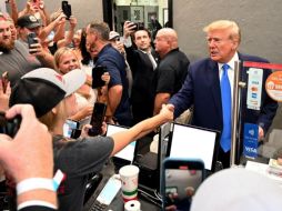 Donald Trump se reunió con influyentes evangélicos en Iowa. AP