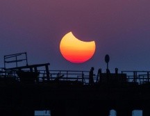 El eclipse parcial será visible desde el sur de México. AP/ ARCHIVO