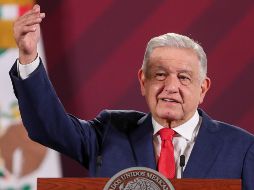 López Obrador llegó ayer a Yucatán, donde supervisó los avances de la construcción del Tren Maya. EFE/ARCHIVO