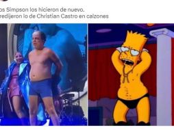 Christian Castro desató los memes en redes sociales luego de que se quitara la ropa en el escenario. ESPECIAL