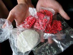 La droga estaba en cajas de botellas de tequila. ESPECIAL