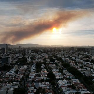 ¡Cuídate! Activan alerta atmosférica en Guadalajara, Zapopan y Tala por incendios